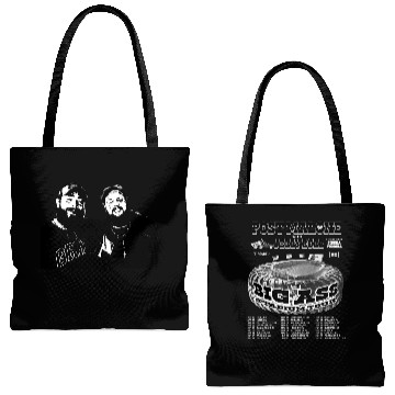 Discover Vintage Post Malone Double Sided Tote Bags (AOP) 2025 Tour
