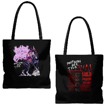 Discover Bring Me The Horizon Post Human Usa Tour 2023 Tote Bags (AOP)