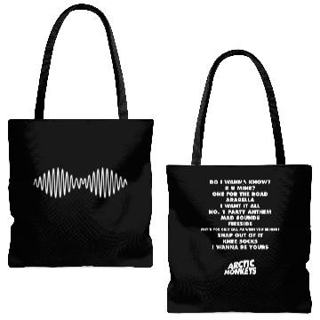 Discover Arctic Monkeys Tote Bags (AOP)