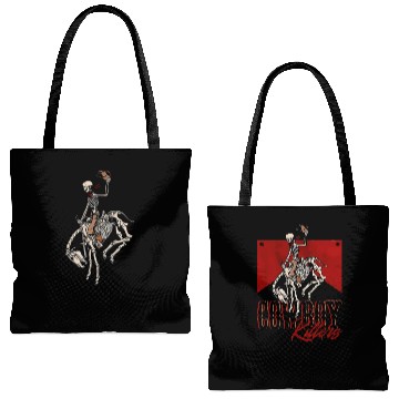 Discover Cowboy Killers Tote Bags (AOP), Comfort Colors Western Cowboy Tote Bags (AOP), Cowboy Skeleton Tote Bags (AOP), Western Skeleton Tote Bags (AOP), Western Rodeo Tote Bags (AOP), Gift For Women