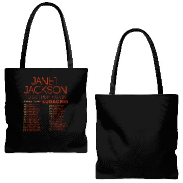 Discover Janet Jackson Together Again Tour 2023 Tote Bags (AOP)