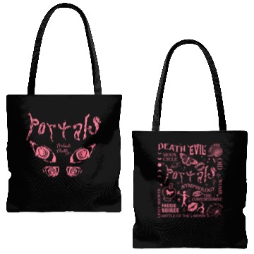 Discover Melanie Martinez Portals Tour 2023 Tote Bags (AOP)