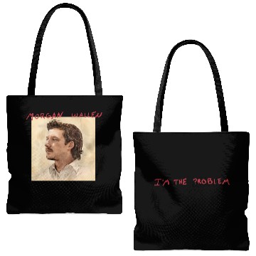 Discover 25 Wallen Western I'm The Problem Double Sided Unisex Tote Bags (AOP)