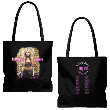 Discover Vintage 2000 Britney Spears Oops! I Did It Again Tour Tote Bags (AOP)