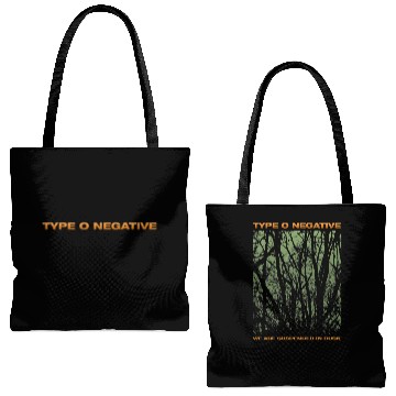 Discover Type O Negative Suspended in Dusk Zip Up Tote Bags (AOP)