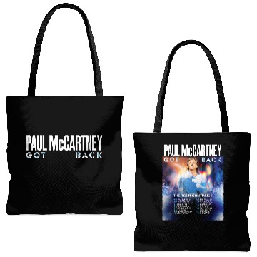 Discover P mccartney Got Back Tour Tote Bags (AOP) Tote Bags (AOP)