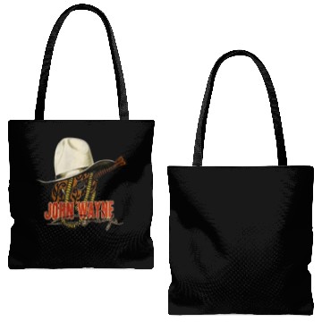 Discover Vintage John Wayne Duke Happy Hour Tote Bags (AOP)
