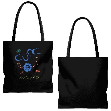 Discover Vintage 1992 The Cure Wish Tour Both Sides Tote Bags (AOP)