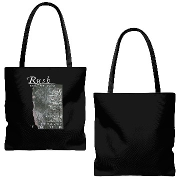 Discover Rush Test For Echo 1996-97 Tour Tote Bags (AOP), Rush Band Tote Bags (AOP)