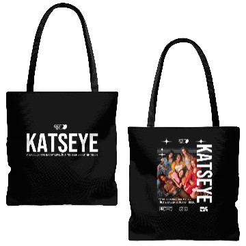 Discover Katseye Tour Double Sided Tote Bags (AOP)