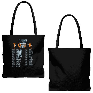 Discover Vintage 2000 Tina Turner Gray Tote Bags (AOP)