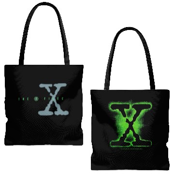 Discover Vintage 1994 The X Files Tote Bags (AOP)