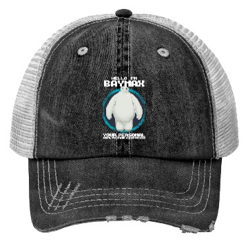 Discover Disney Big Hero 6 Hello Im Baymax Graphic Trucker Hats