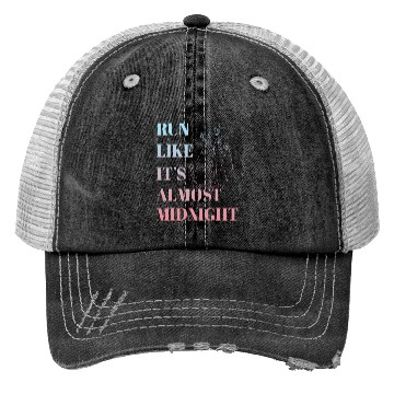 Discover Disney Cinde Run Like Midnight Ombre Trucker Hats