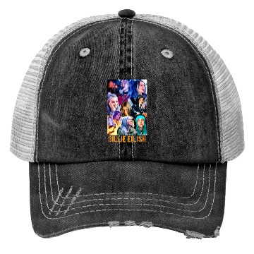 Discover Billie Eilish Eras Tour Racerback Trucker Hats