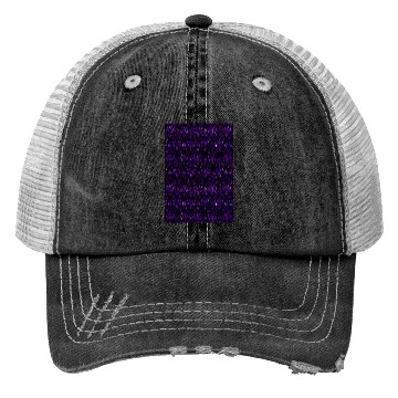 Discover Disney Haunted Mansion purple glitter pattern Graphic Trucker Hats