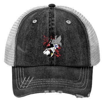 Discover Hanami Sticker: Disney Mulan Anime Mushu, Mulan and Mushu Trucker Hats
