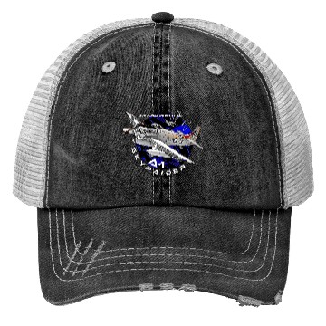 Discover Douglas A-1 Skyraider Attack Aircraft Trucker Hats