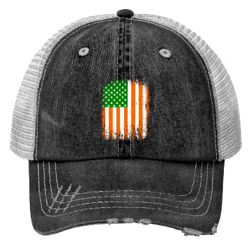 Discover Irish American Flag Trucker Hats