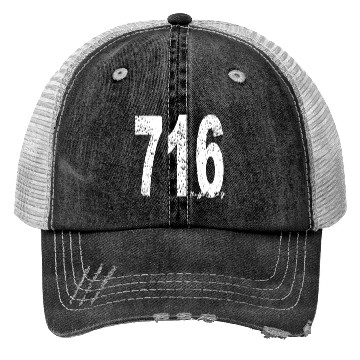 Discover Vintage Buffalo Area Code 716 Trucker Hats