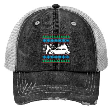 Discover MK6 GTI Ugly Christmas Sweater Trucker Hats