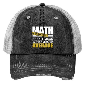 Discover math teacher Trucker Hats