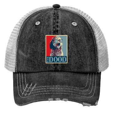 Discover Goldendoodle The Dood Trucker Hats