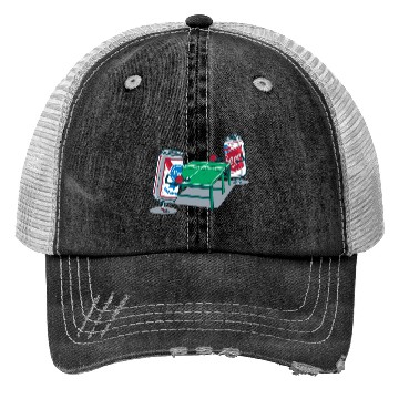 Discover Beer Pong Trucker Hats
