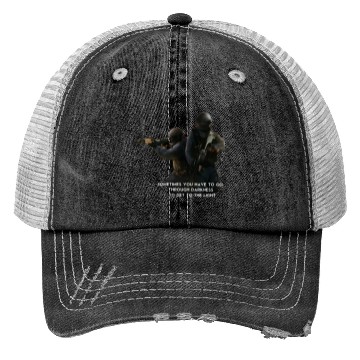 Discover military design Trucker Hats
