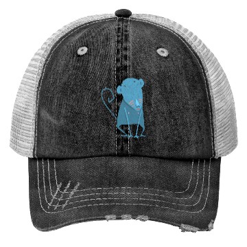 Discover Blue Monkey Trucker Hats