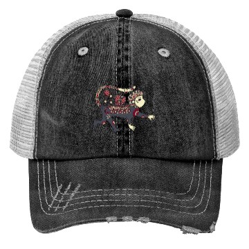 Discover Aztec Monkey Trucker Hats
