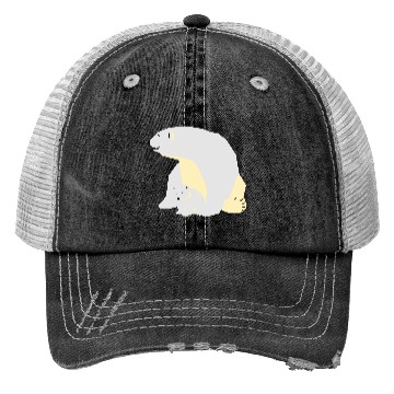 Discover Polar bear Trucker Hats
