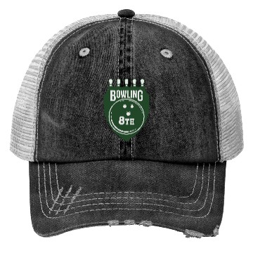 Discover bowling Trucker Hats