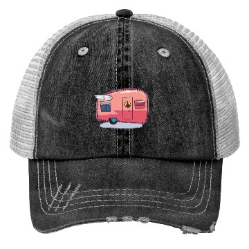 Discover camper Trucker Hats