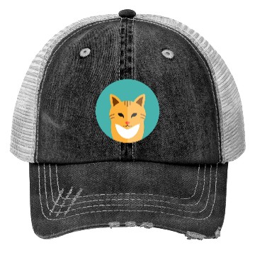 Discover brown cat Trucker Hats