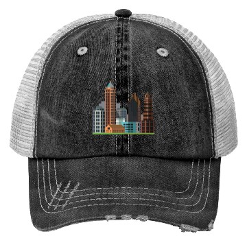 Discover atlanta Trucker Hats
