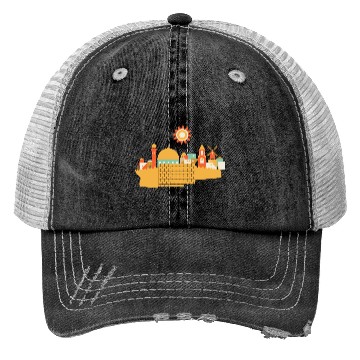 Discover jerusalem Trucker Hats