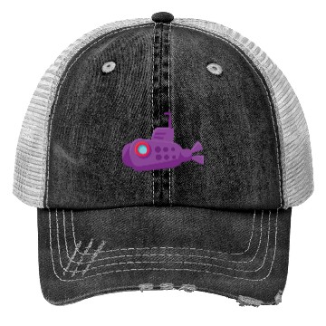 Discover submarine Trucker Hats