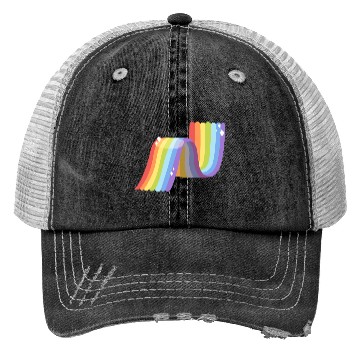 Discover Rainbow Trucker Hats