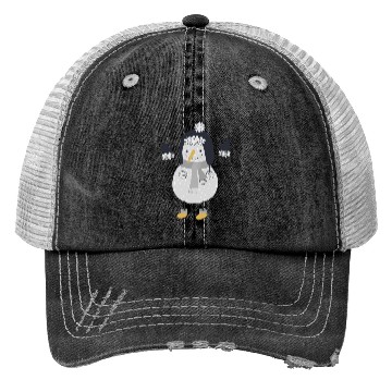Discover snowman Trucker Hats