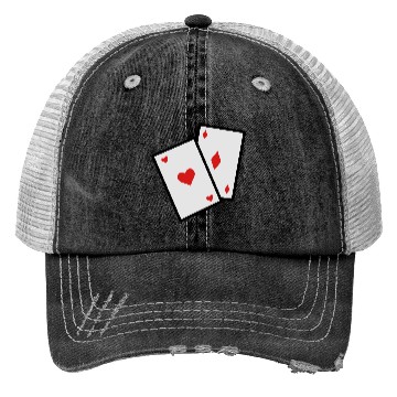 Discover Gambling Poker Cards Trucker Hats