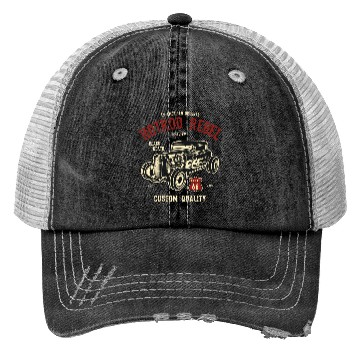 Discover Hot Rod Rebel Trucker Hats
