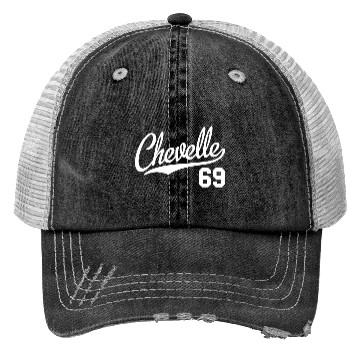 Discover Chevelle 69 Script Tail Trucker Hats 1969 Classic Muscl