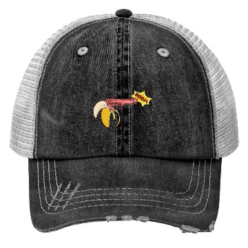 Discover banana gun Trucker Hats