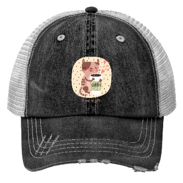 Discover Cup of joy Trucker Hats
