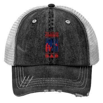 Discover Fishing Dad USA Trucker Hats