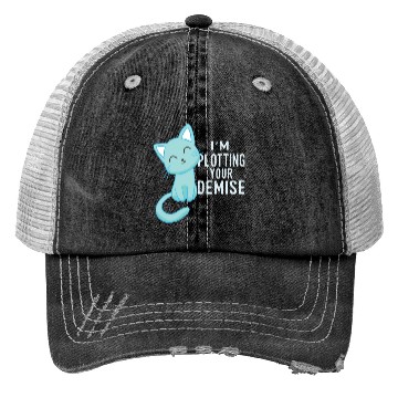 Discover Cat - Cat Lover - Gift - Trucker Hats