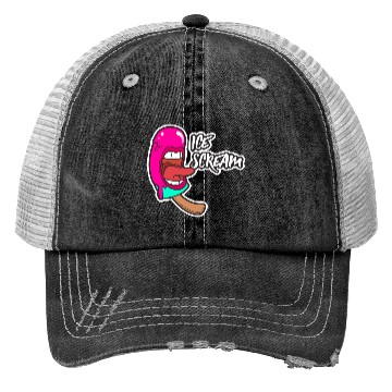 Discover ice scream Trucker Hats