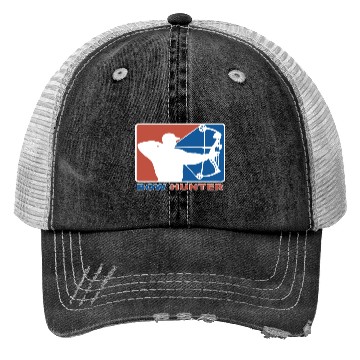 Discover Bow Hunter Major League Bows and Arrow Hunting Trucker Hats