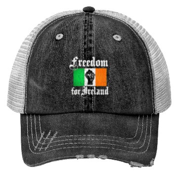 Discover freedom for ireland Trucker Hats